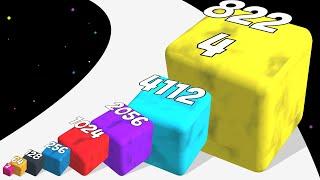 JELLY SNAKE 2048 - Color Math Games (Jelly Run 3D Max Level)