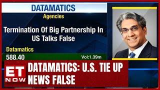 Datamatics: U.S. Tie Up News False, Says Rahul L. Kanodia | Business News | ET Now