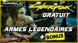 Cyberpunk 2077 ️ GRATUIT : 6 armes LEGENDAIRES !!! + BONUS