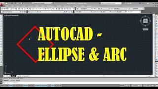 ellipse command in AutoCAD