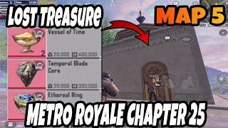 MAP 5 Gilded Dynasty Lost Treasure - NEW SEASON MİSTY PORT GOLD DOOR - PUBG METRO ROYALE CHAPTER 25