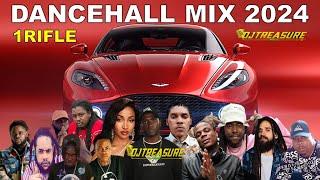 DANCEHALL MIX 2024 | 1RIFLE | VYBZ KARTEL, MASICKA, KRAFF, NAJEERIII | DJ TREASURE