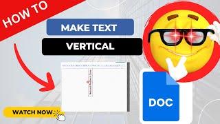 How to Rotate Text Vertically in Google Docs