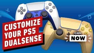 How to Customize Your PS5 DualSense Controllers...For a Price - IGN Now