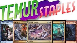 Which Staples Do I Put In My Temur Commander Decks?