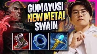 GUMAYUSI CRAZY NEW META SWAIN ADC! - T1 Gumayusi Plays Swain ADC vs Ashe! | Season 2024