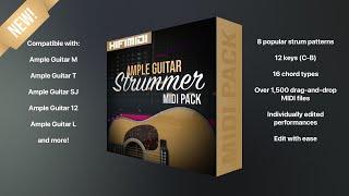 Ample Guitar: Strummer MIDI Pack