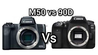 Canon 90D vs M50. Mirrorless vs dslr 