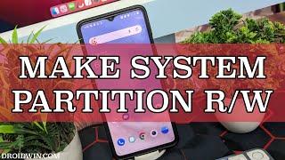 How to Make System Partition Read Write R/W via Fastboot Commands