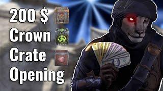 ESO - 200$ on Crown Crates Opening - Elder Scrolls Online