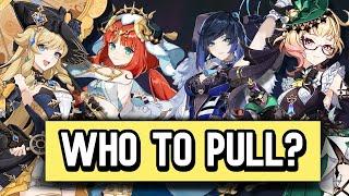 Watch This If You DON'T KNOW Who To Pull In Genshin 4.8! | Navia, Nilou, Emilie & Yelan