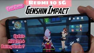 Xiaomi Redmi 10 5G Genshin Impact Test MIUI 13.0.4 | Dimensity 700 5G | Handcam