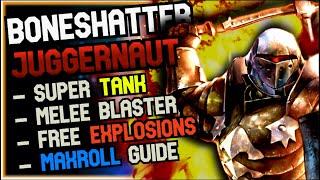 The TANKIEST Melee BLASTER!! - Boneshatter Juggernaut League Starter [3.22 POE]