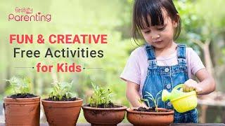 Free Activities for Kids that are Absolute Fun