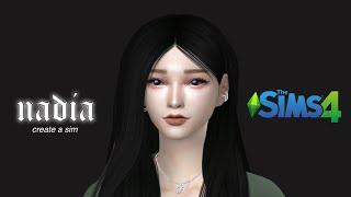 NADIA MUSE | CC FOLDER & SIM DOWNLOAD | THE SIMS 4: CAS | Voice Over