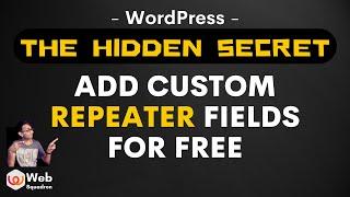 Add Custom Fields and Repeater Fields for FREE to Posts - Wordpress Tutorial - Elementor Loop Grid