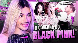 DEIXEI O HÉTERO APAIXONADO PELA COREANA DO BLACK PINK!  | Free Fire - Andy Ferreira