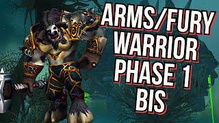 Arms & Fury Warrior - Phase 1 BIS - WOTLK Classic