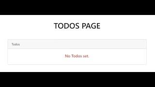 Laravel Todos App develop by CDL