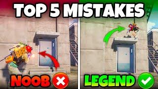 TOP 5 MISTAKES THAT YOU SHOULD AVOID IN (BGMI AND PUBG MOBILE) Tips & TricksMEW2