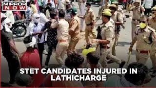 STET Candidates Gherao Education Minister: Bihar Police Lathi Charge Protestors