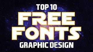 Top 10 BEST FREE FONTS for You'll Actually Want to Use!