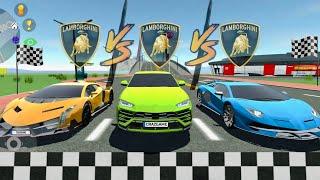 Car Simulator 2 | Fastest Lamborghini | Aventador Vs Urus Vs Veneno