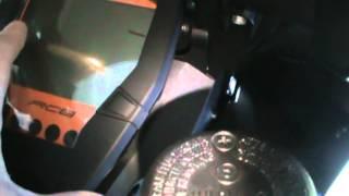 2010 KTM RC8R - How To Find ACC1 & ACC2 Under The Dash