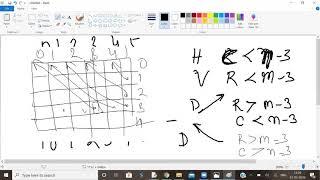 NEC Programming Practice Session - Print Consecutive elements in a Matrix  #CodeClass #Coding