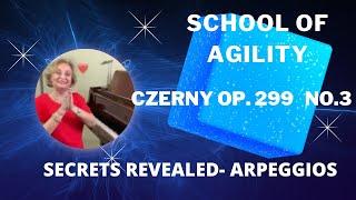 CZERNY op.299 #3 ARPEGGIOS TIPS My Gift For you for 2022 LETs PRACTICE TOGETHER