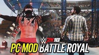 WWE 2K18 - EPIC PC MOD BATTLE ROYAL!! (WWE 2K18 PC Mods)