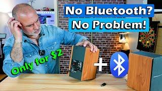 Connect any speaker to Bluetooth