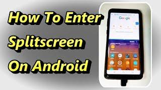 Split Screen View in Android (How to Open Multiple APP Windows in Android Multi Window Mode)