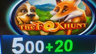 The Fox Hunt 2.00€ -5.00€ Freegames Series MEGA WIN