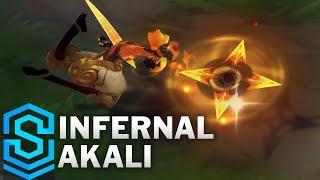 Infernal Akali (2018) Skin Spotlight - League of Legends