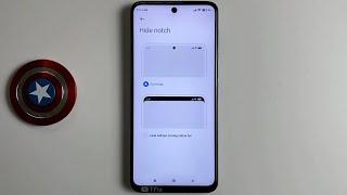 Hide notch on Xiaomi Redmi Note 9 Pro Android 11