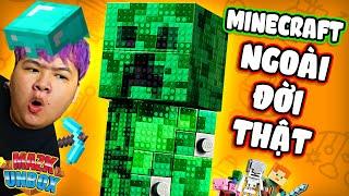 CÁCH CHƠI MINECRAFT NGOÀI ĐỜI THỰC CỰC ĐỘC ĐÁO | MAZK UNBOX #5