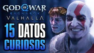 15 CURIOSIDADES de God of War Ragnarok: VALHALLA | Easter Eggs que NO SABÍAS