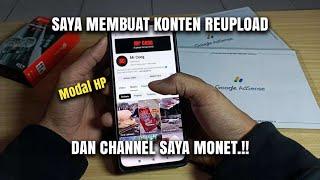 SAYA MEMBUAT KONTEN REUPLOAD DAN CHANNEL SAYA MONET‼️