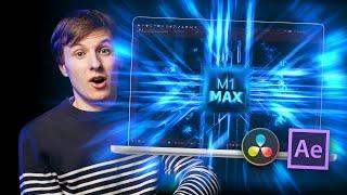 Rendering MASSIVE VFX Projects on the M1 MAX! - Resolve + After Effects