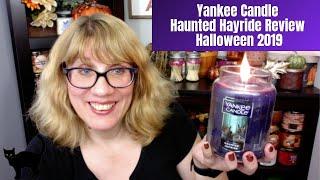 Yankee Candle Haunted Hayride Review Halloween 2019