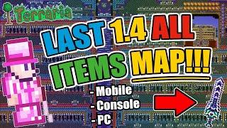 TERRARIA 1.4 ALL ITEMS WORLD FOR MOBILE AND PC!!!