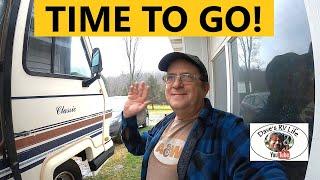 The Time Has Come - Leaving Pennsylvania For The Winter - RV Traveling Across America & Towing A Car