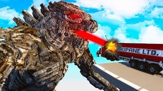 Cars vs Mechagodzilla | Teardown