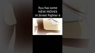 Ryu has some new moves in Street Fighter 6!