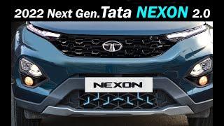 Upcoming Tata NEXON 2022 (Next Gen.) sub- 4 meter SUV - Launch date, Price, Exterior, Interior