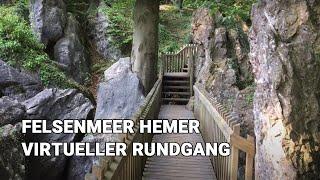 Felsenmeer Hemer • virtueller Rundgang  • September 2020【HD】60FPS