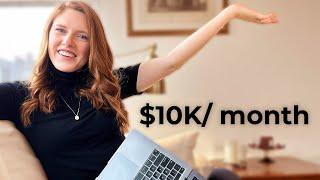 Make $10k/month FROM HOME With These 6 Freelance Jobs!