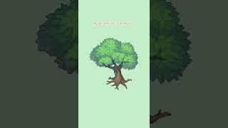 I drew a bunch of pixel art trees. Which one is your favorite? #pixelart