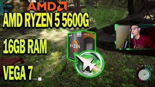 Sons Of The Forest : Ryzen 5 5600G 16GB ram بنشمارك لعبة أبناء الغابة